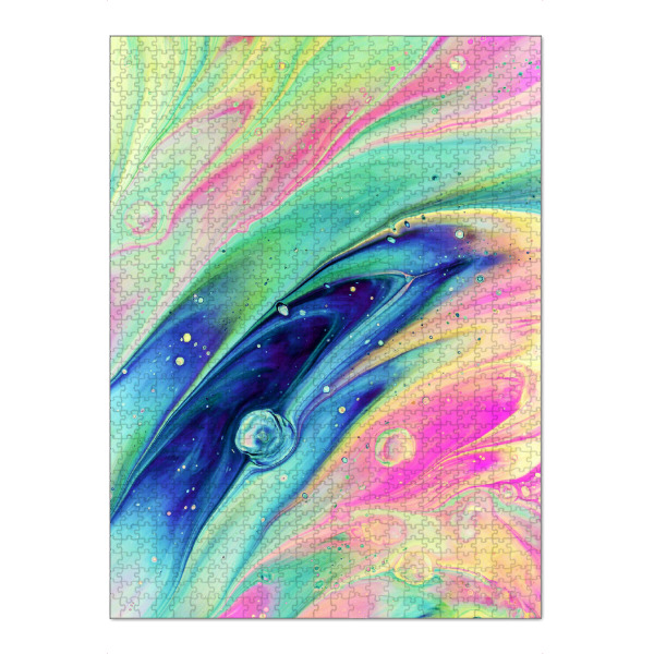Puzzle Ravensburger "Space" artboxONE - Abstrakt