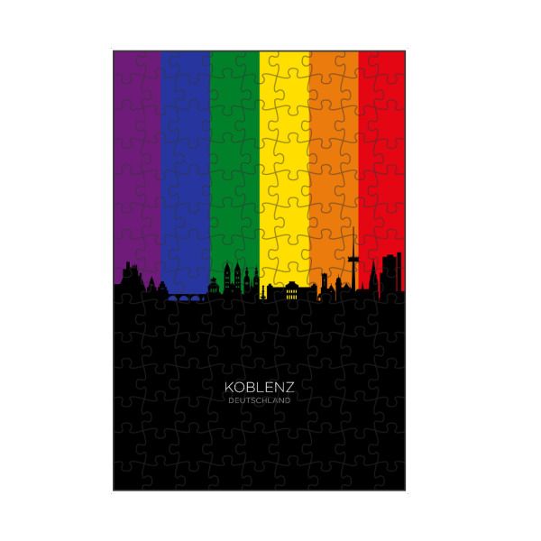 artboxONE Puzzle "Koblenz Germany Skyline Pride" artboxONE - Städte