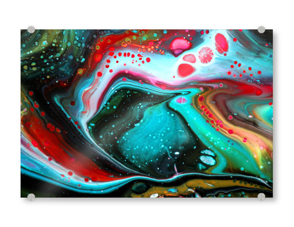 Acrylglasbild "Twisted Galaxy" artboxONE - Abstrakt,Galaxy