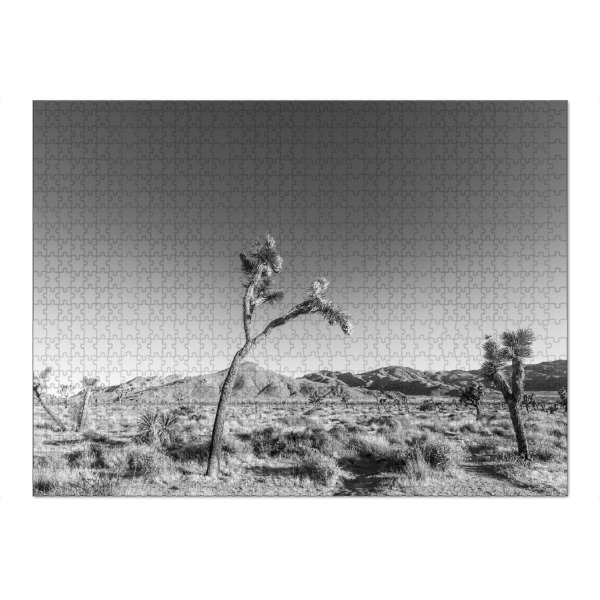 Puzzle Ravensburger "Joshua Tree Wüstenlandschaft" artboxONE - Natur,Schwarzweiß,Reise / Länder