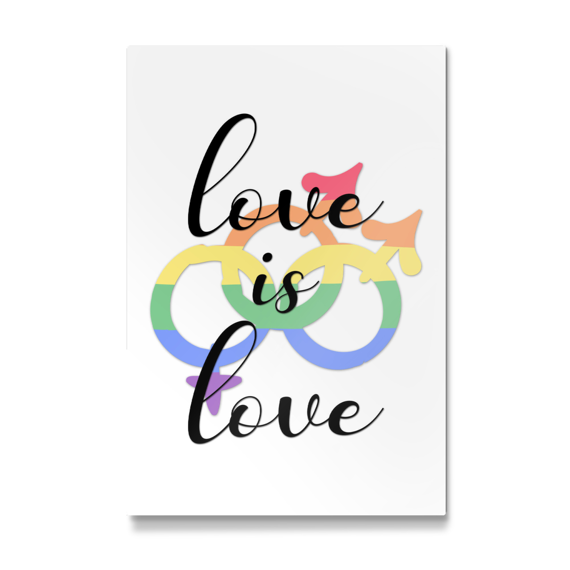 Galerie-Print "Liebe ist Liebe - Männer" 75x50 cm artboxONE
