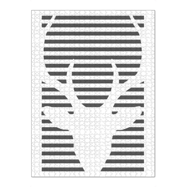 Puzzle Ravensburger "Deer Lines" artboxONE - Natur,Tiere,Abstrakt,Geometrie