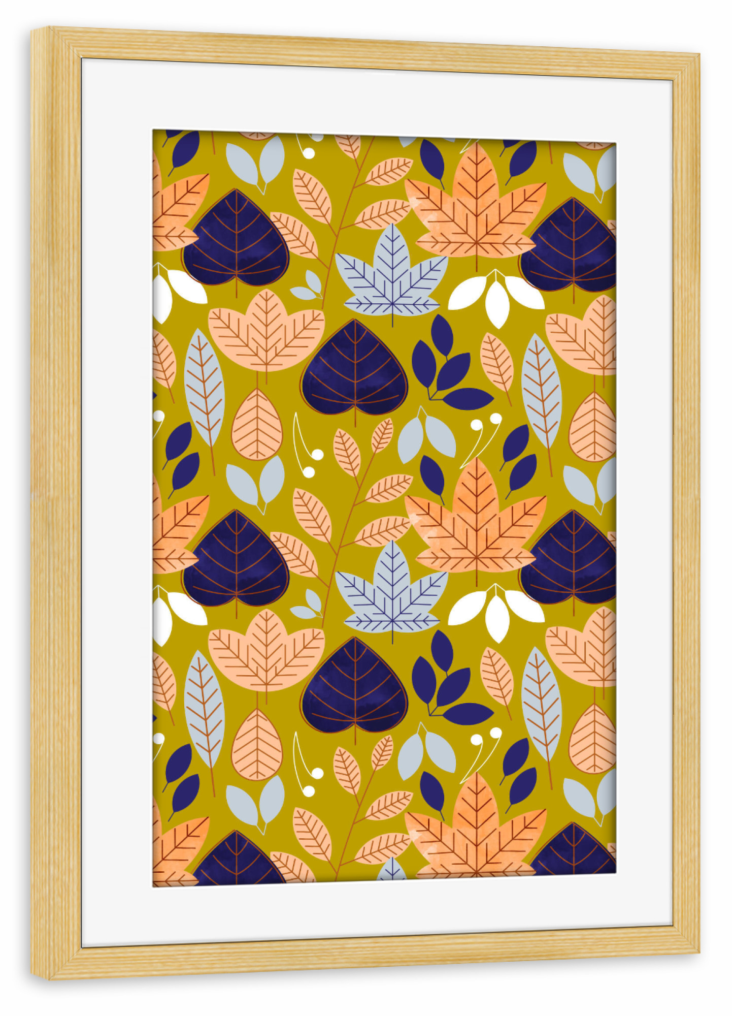 Poster mit Rahmen kiefer "Jolene" artboxONE - Floral
