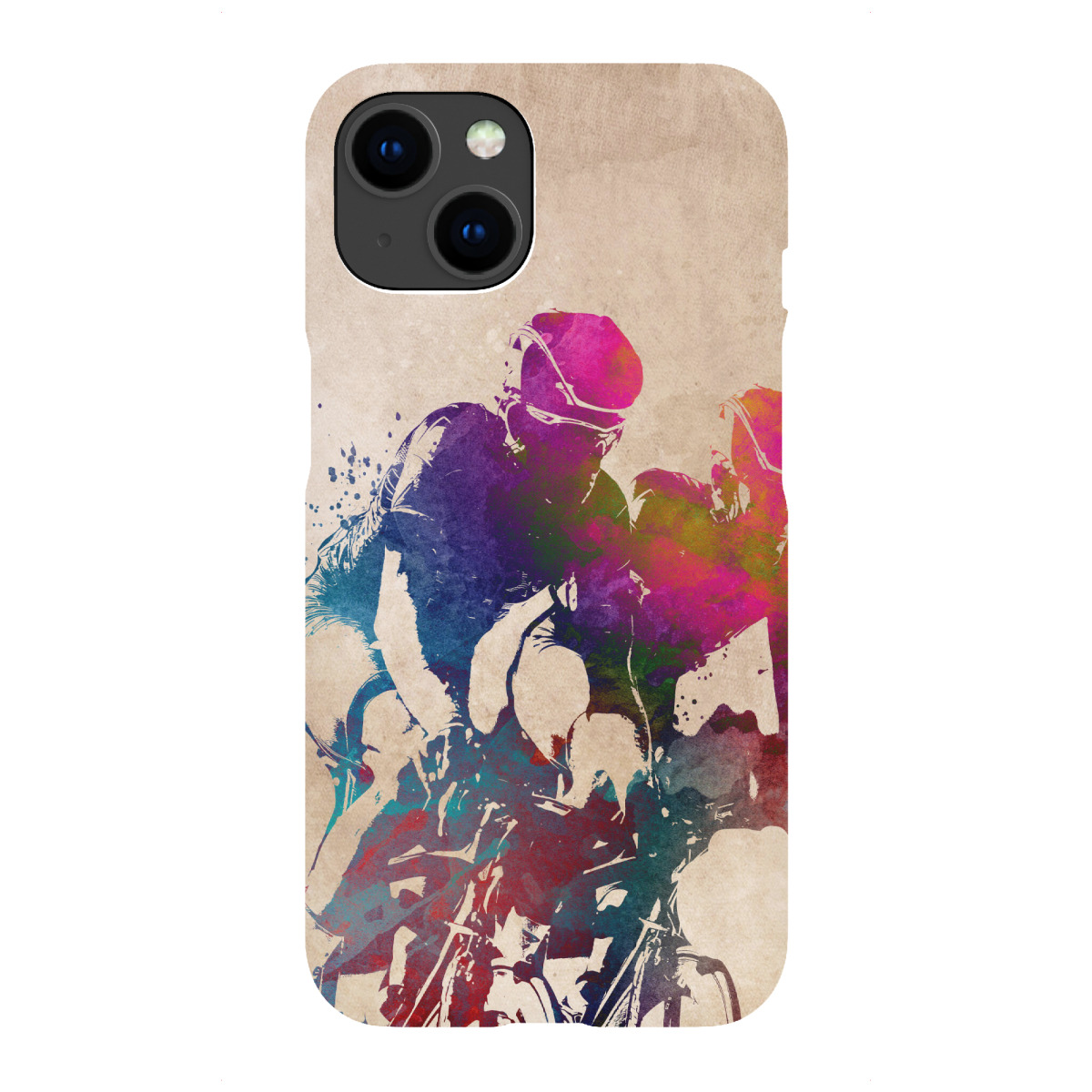 iPhone "Cycling art" Premium-Case Handyhülle artboxONE