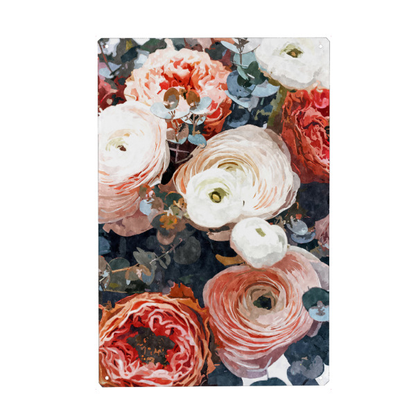 Metall Poster "Aastha" artboxONE - Natur,Floral