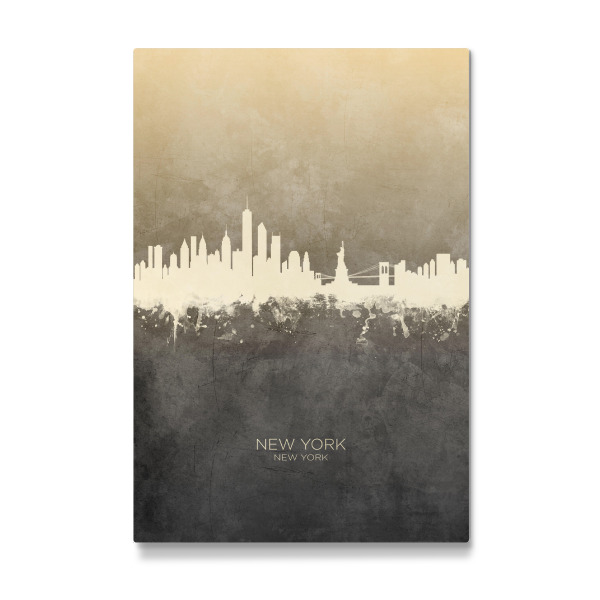 Galerie-Print "New York Skyline Taupe" 30x20 cm artboxONE
