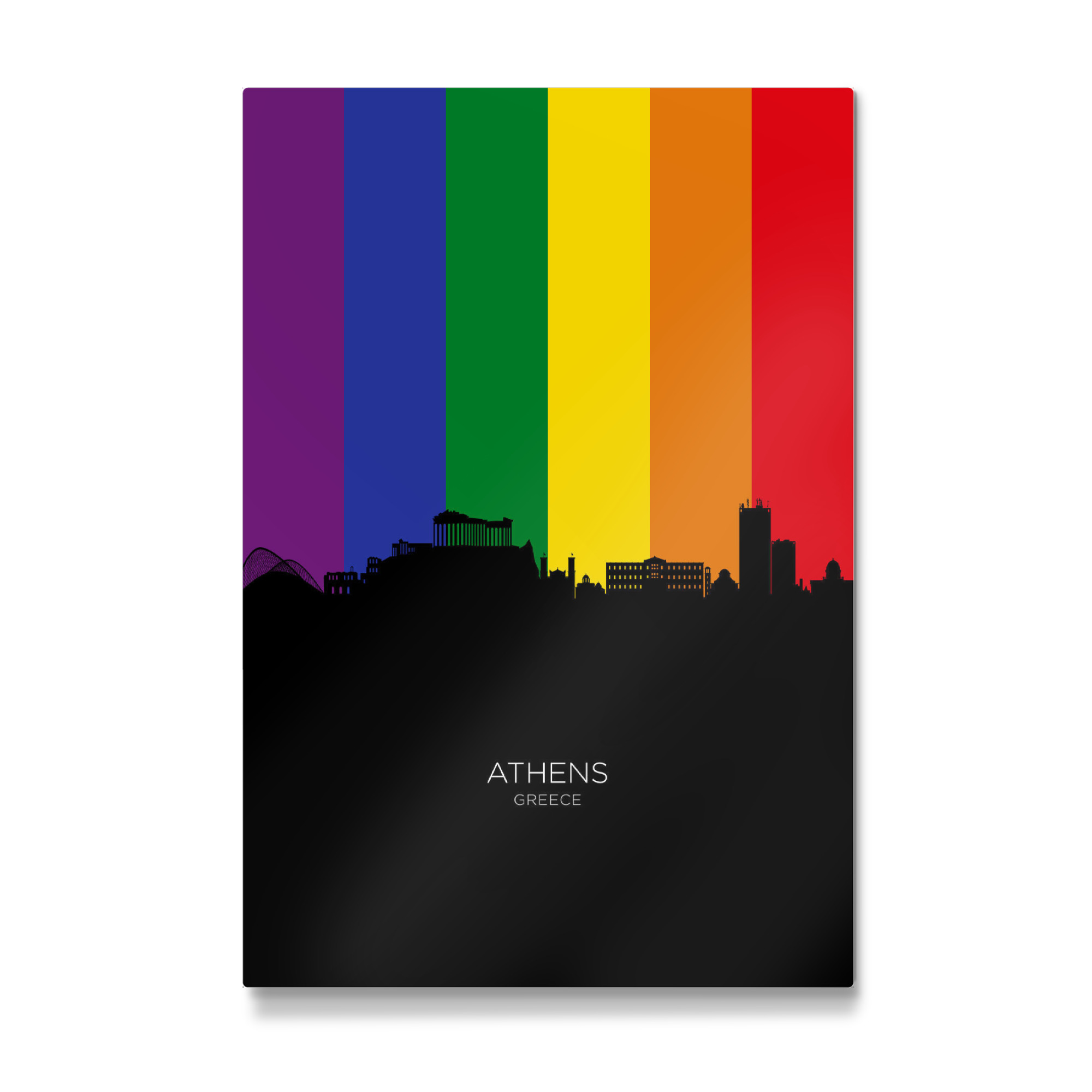 Galerie-Print "Athens Greece Skyline Pride" 75x50 cm artboxONE