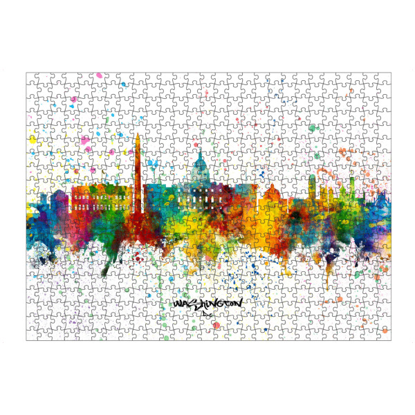 Puzzle Ravensburger "Washington DC Skyline Splash" artboxONE - Städte,Städte / Washington
