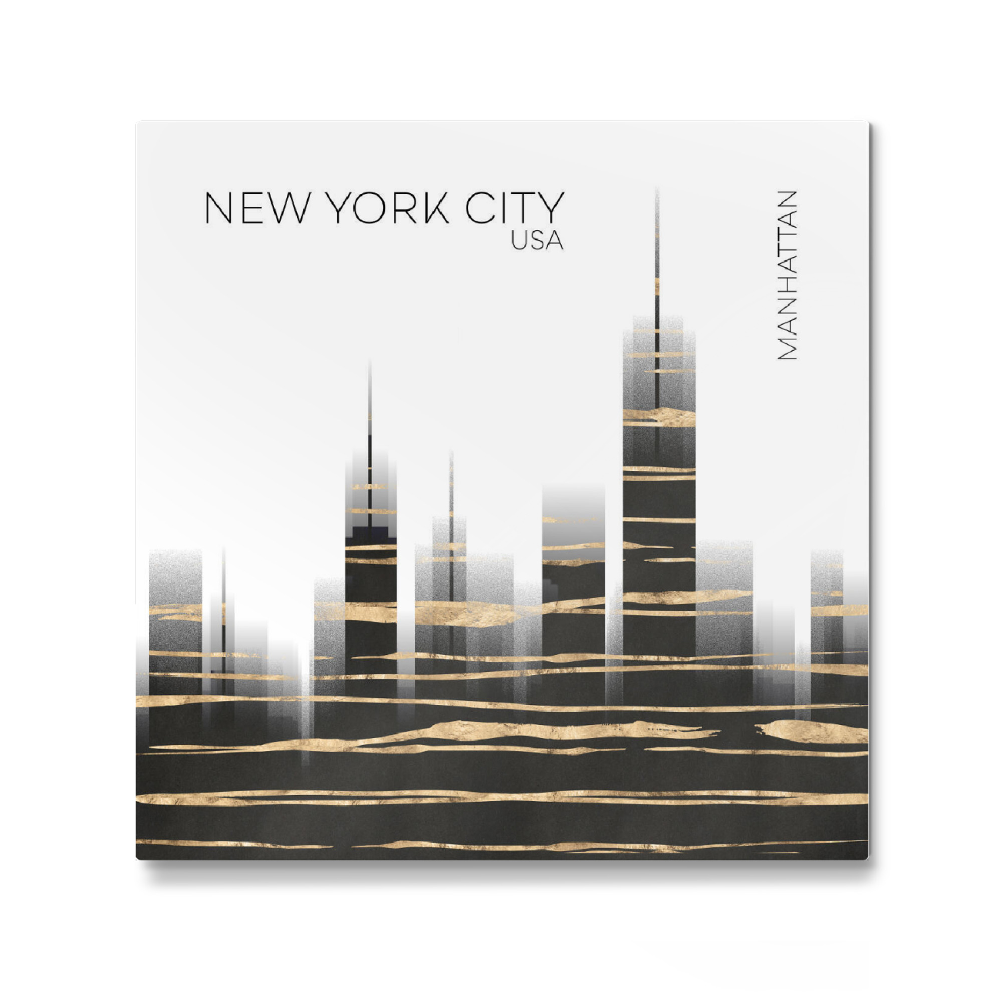 Galerie-Print "Urban Art NYC Skyline" 30x30 cm artboxONE