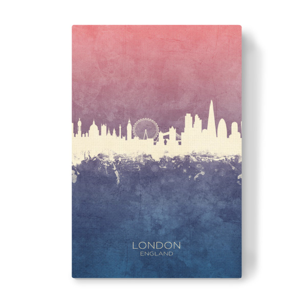 Leinwandbild "London England Skyline BlueRose" artboxONE - Städte,Städte / London
