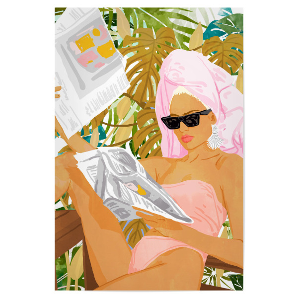 Poster "Vacay News" artboxONE - Menschen