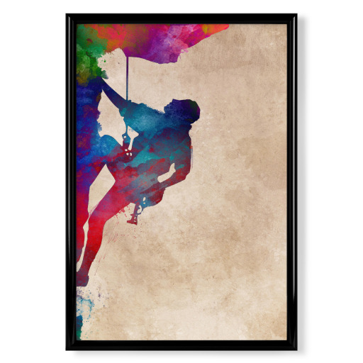 Mountaineer sport art