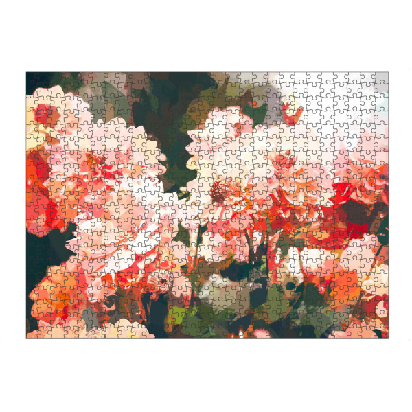 Puzzle Ravensburger "Blush-II" artboxONE - Floral