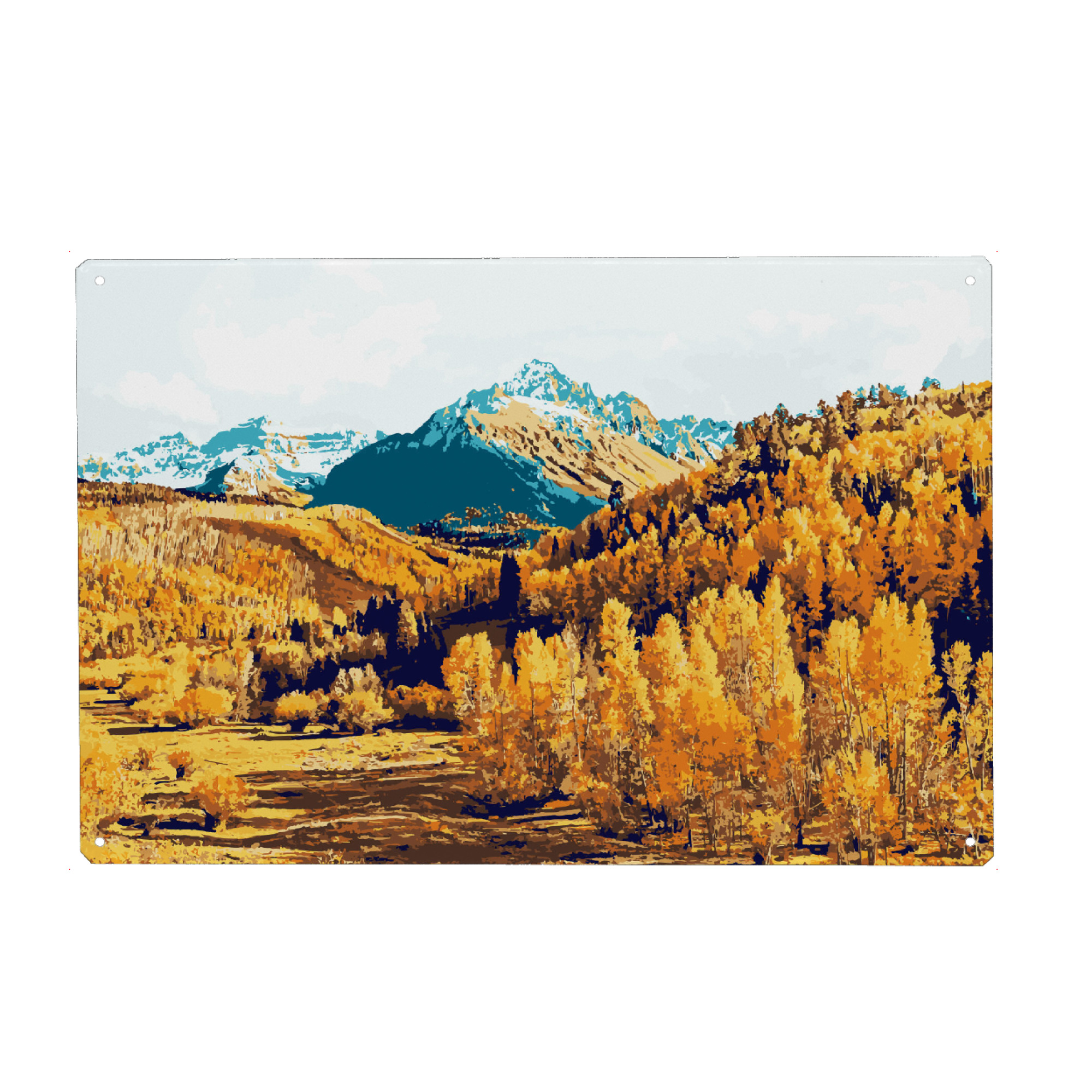 Metall Poster "Theo Nature" artboxONE - Natur