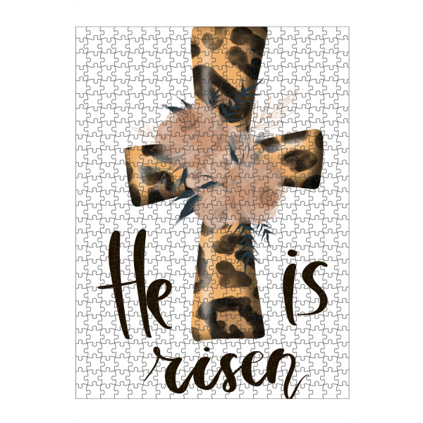 Puzzle Ravensburger "He Is Risen" artboxONE - Typografie,Floral,Festivals