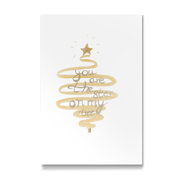 Galerie-Print "Christmas star" 30x20 cm artboxONE