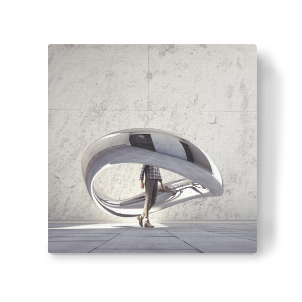 Leinwandbild "Airorr" artboxONE - Abstrakt,Menschen,Architektur - Abstract,3d,Woman,Architektur,Architecture,Abstrakt,Frau