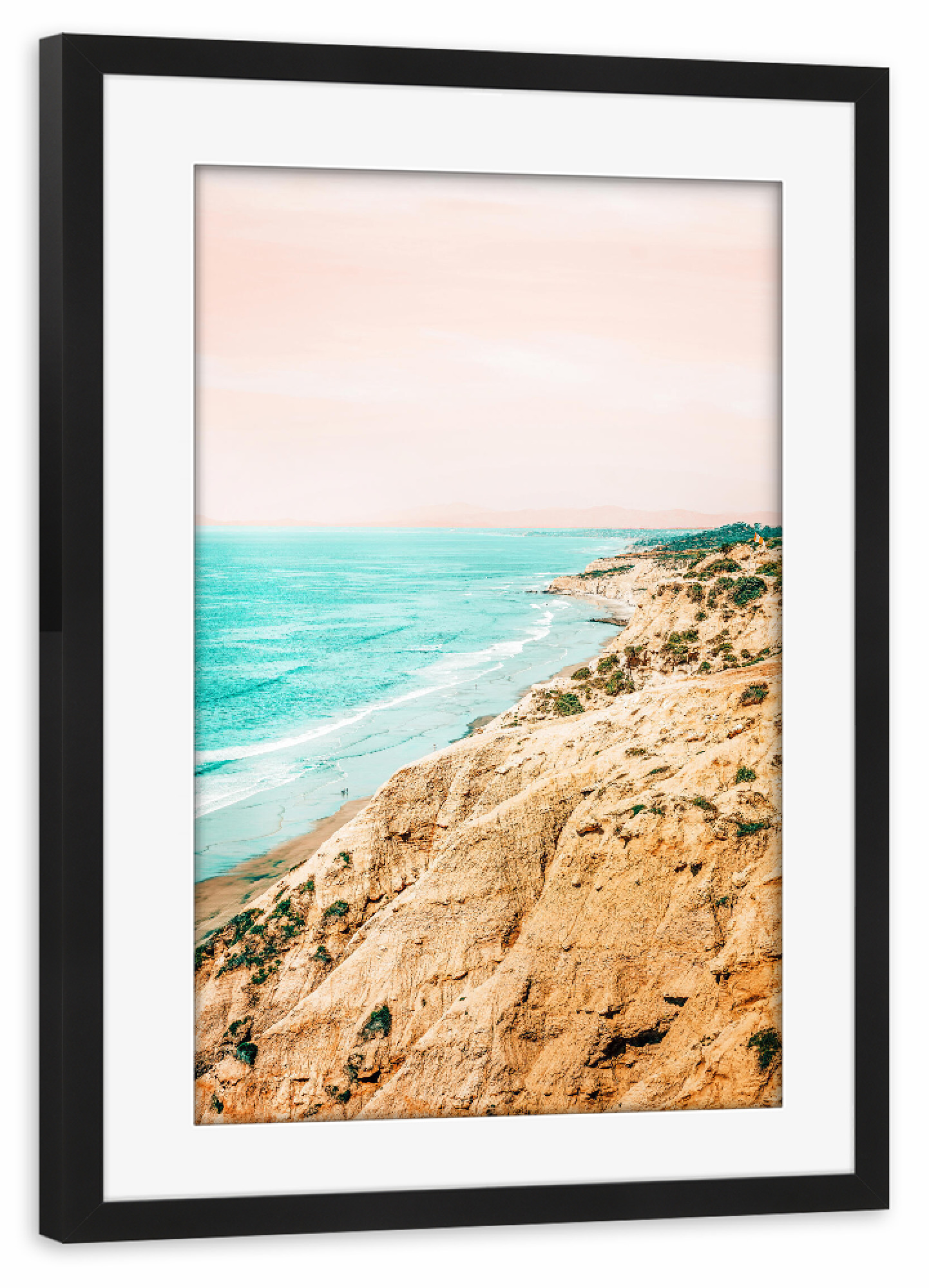 Poster mit Rahmen schwarz "Eden Nature" artboxONE - Natur,Reise