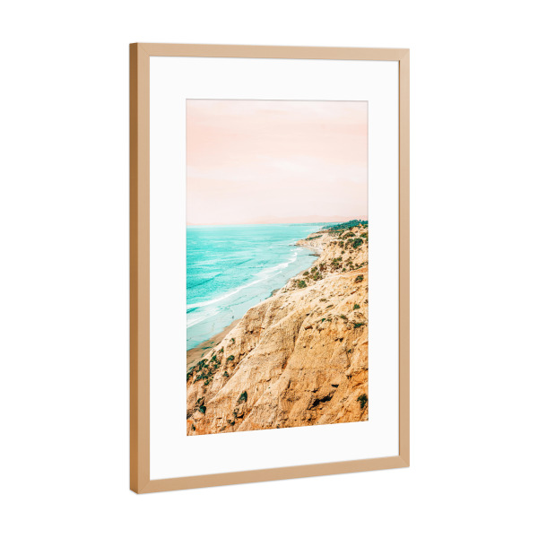 Poster mit Rahmen Kupfer "Eden Nature" artboxONE - Natur,Reise