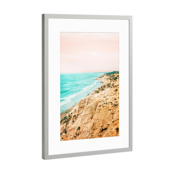 Poster mit Rahmen Silber "Eden Nature" artboxONE - Natur,Reise