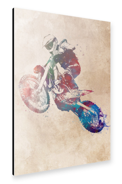 Alu-Dibond "Motor sport" 30x20 cm artboxONE