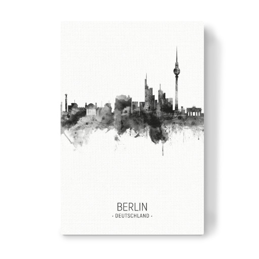 Berlin Germany Skyline BW Berlin Germany Skyline BW