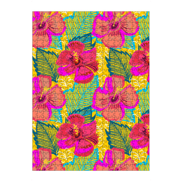 Puzzle Ravensburger "Hiba Pattern" artboxONE - Floral
