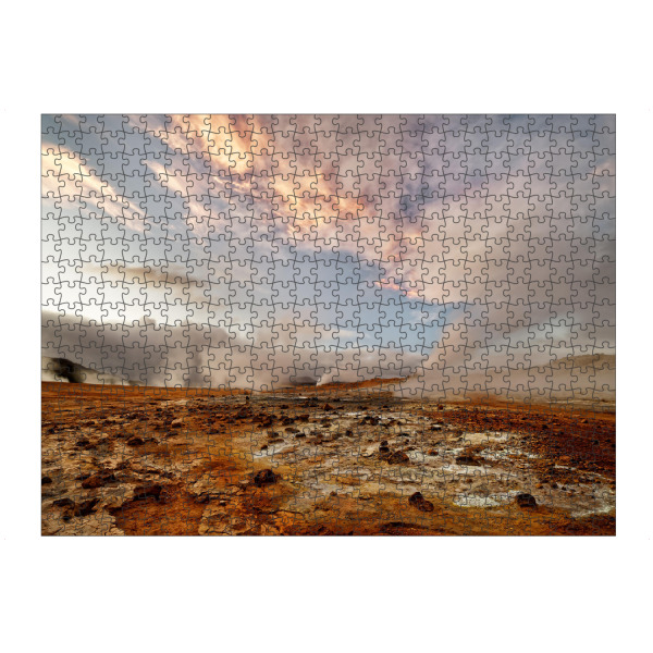 artboxONE Puzzle "Geothermalgebiet mit Dampfaustritt" artboxONE - Natur,Reise / Länder
