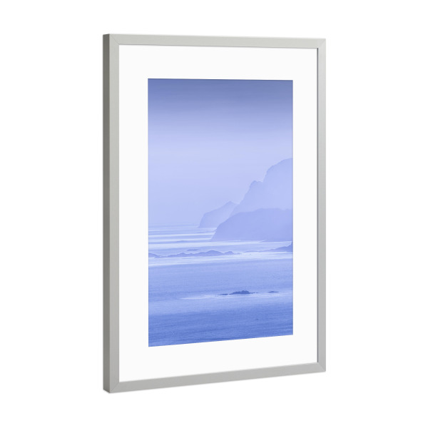 Poster mit Rahmen Silber "Distance" artboxONE - Natur,Reise