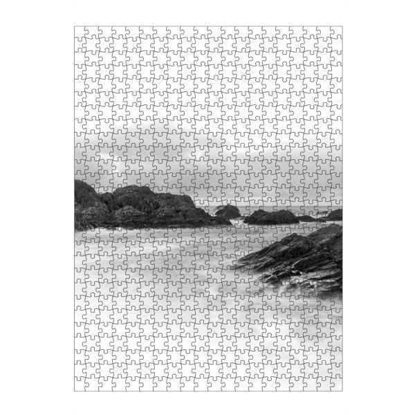 artboxONE Puzzle "Around the Rocks B&W" artboxONE - Natur,Schwarzweiß