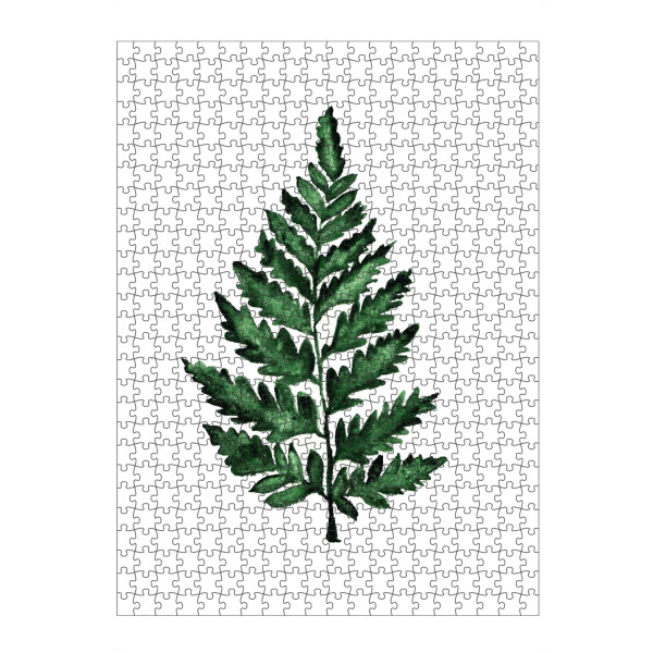 artboxONE Puzzle "The green farn" artboxONE - Natur,Floral
