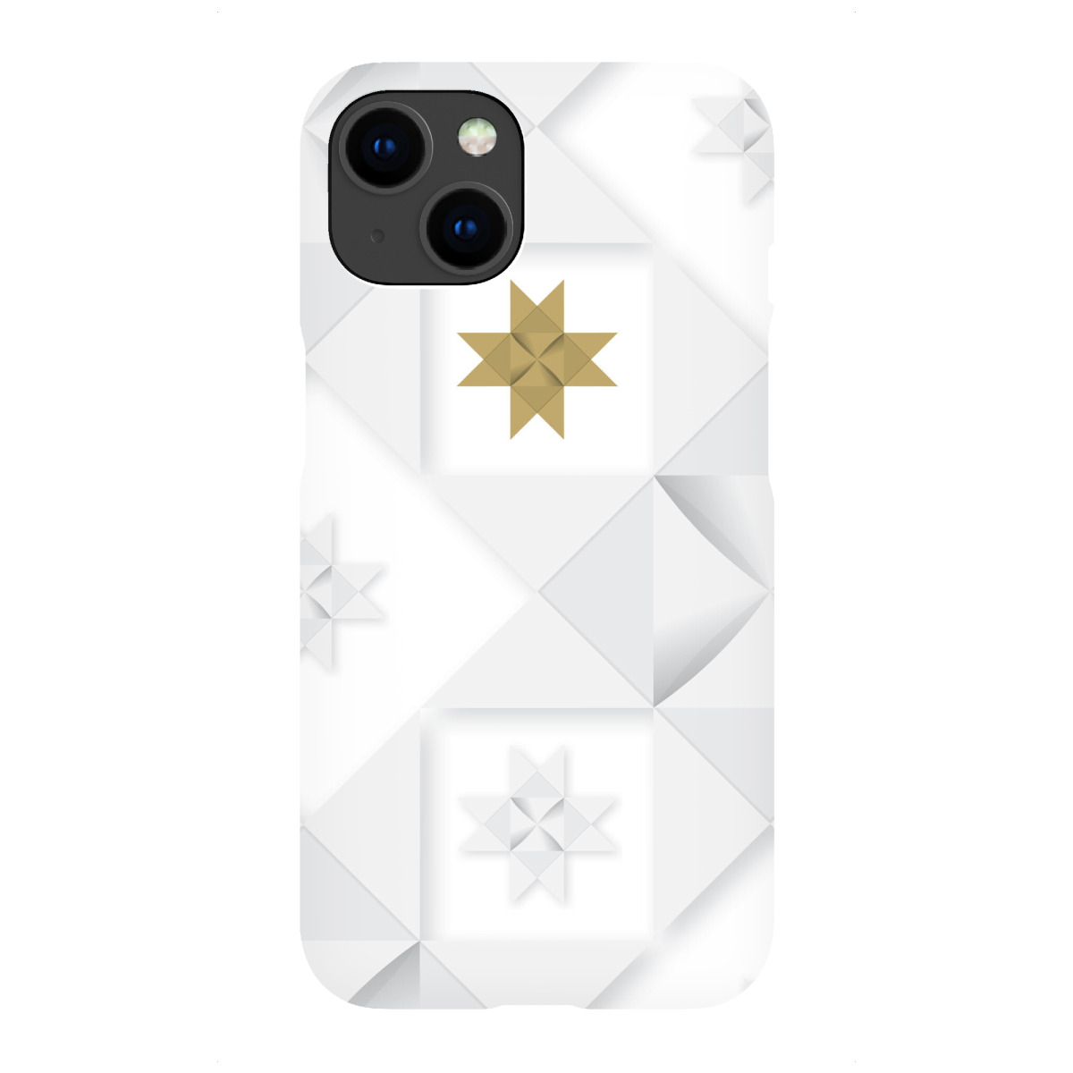 iPhone "Christmas star - leading, white" Premium-Case Handyhülle artboxONE