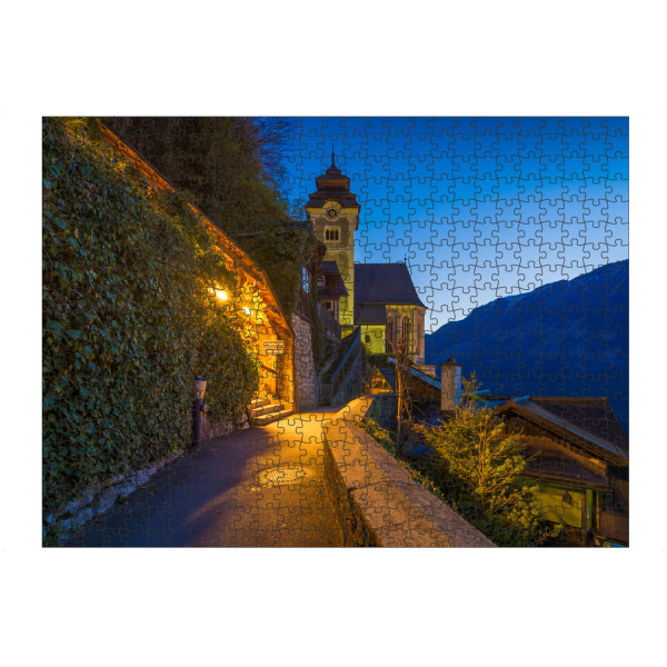 artboxONE Puzzle "Pfarrkirche in Hallstatt" artboxONE - Städte,Reise