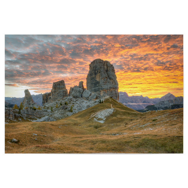 Poster 30x20 cm "Cinque Torri" artboxONE - Natur,Reise,Reise / Länder