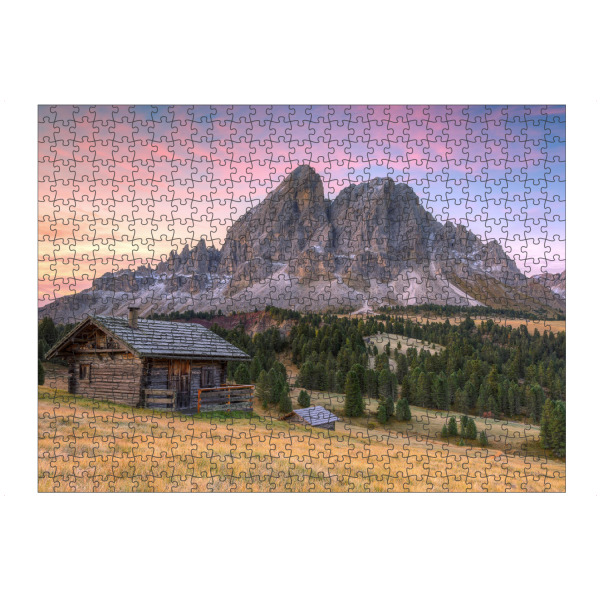 Puzzle Ravensburger "Am Würzjochpass in Südtirol" artboxONE - Natur,Reise,Reise / Länder