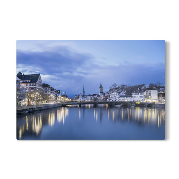 Galerie-Print "Weihnachtliches Zürich" 30x20 cm artboxONE