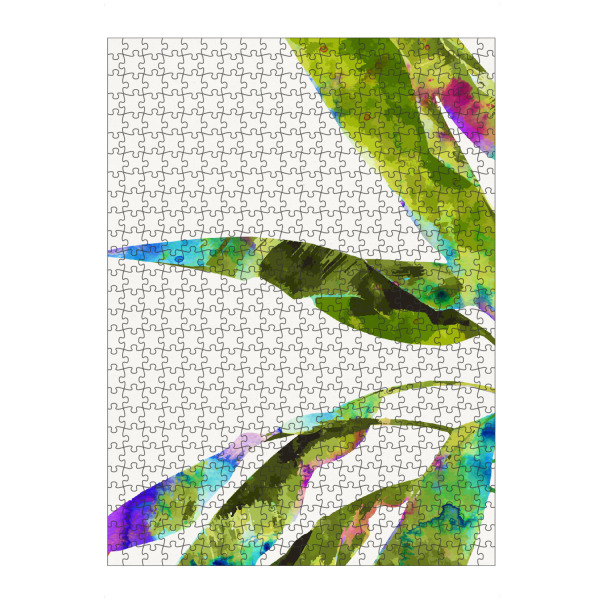 Puzzle Ravensburger "Banana Leaves Holi" artboxONE - Natur
