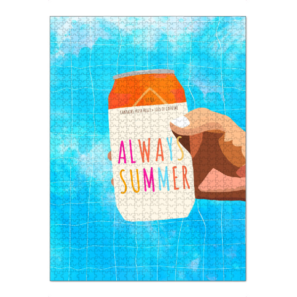 Puzzle Ravensburger "Always Summer" artboxONE - Essen & Trinken