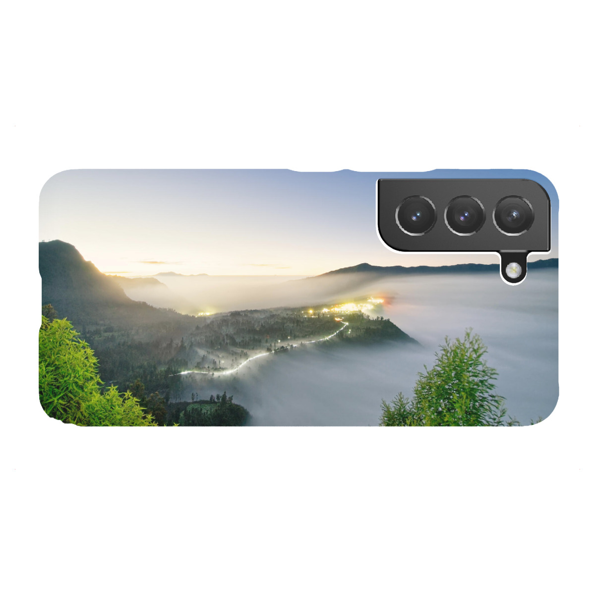 Samsung Galaxy "Sonnenaufgang am Mt. Bromo" Premium-Case Handyhülle artboxONE