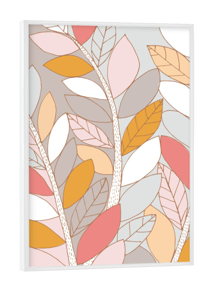 Poster mit weißem Rahmen "Vintage beauties" artboxONE - Natur,Floral,Abstrakt