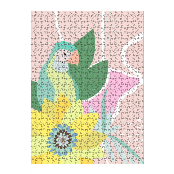 Puzzle Ravensburger "Tropical friends" artboxONE - Natur,Floral,Für Kinder,Tiere,Abstrakt