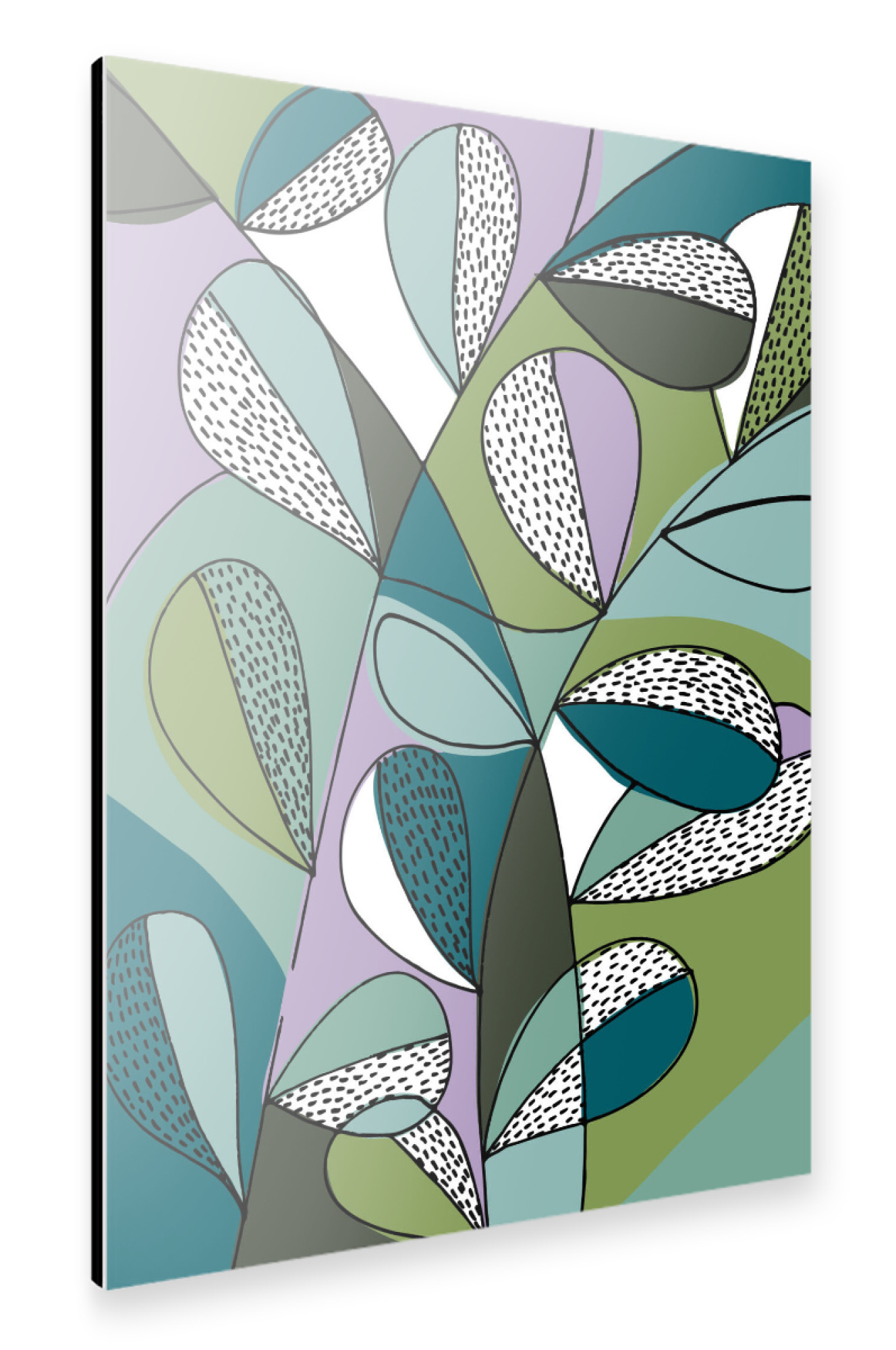 Alu-Dibond "Bright side" 30x20 cm artboxONE