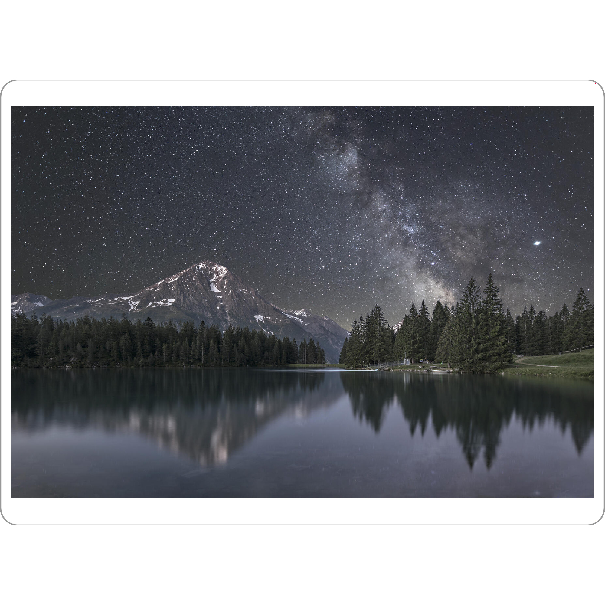 Tischset "Nachts am See" artboxONE - Natur,Galaxy