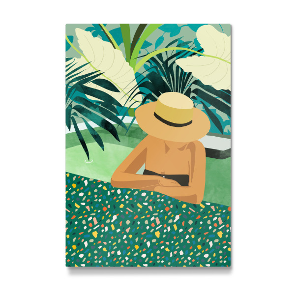 Galerie-Print "Chill, Modern Bohemian Black Woman" 30x20 cm artboxONE