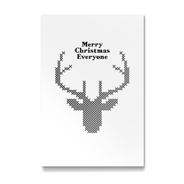 Galerie-Print "Reindeer - merry Christmas" 30x20 cm artboxONE