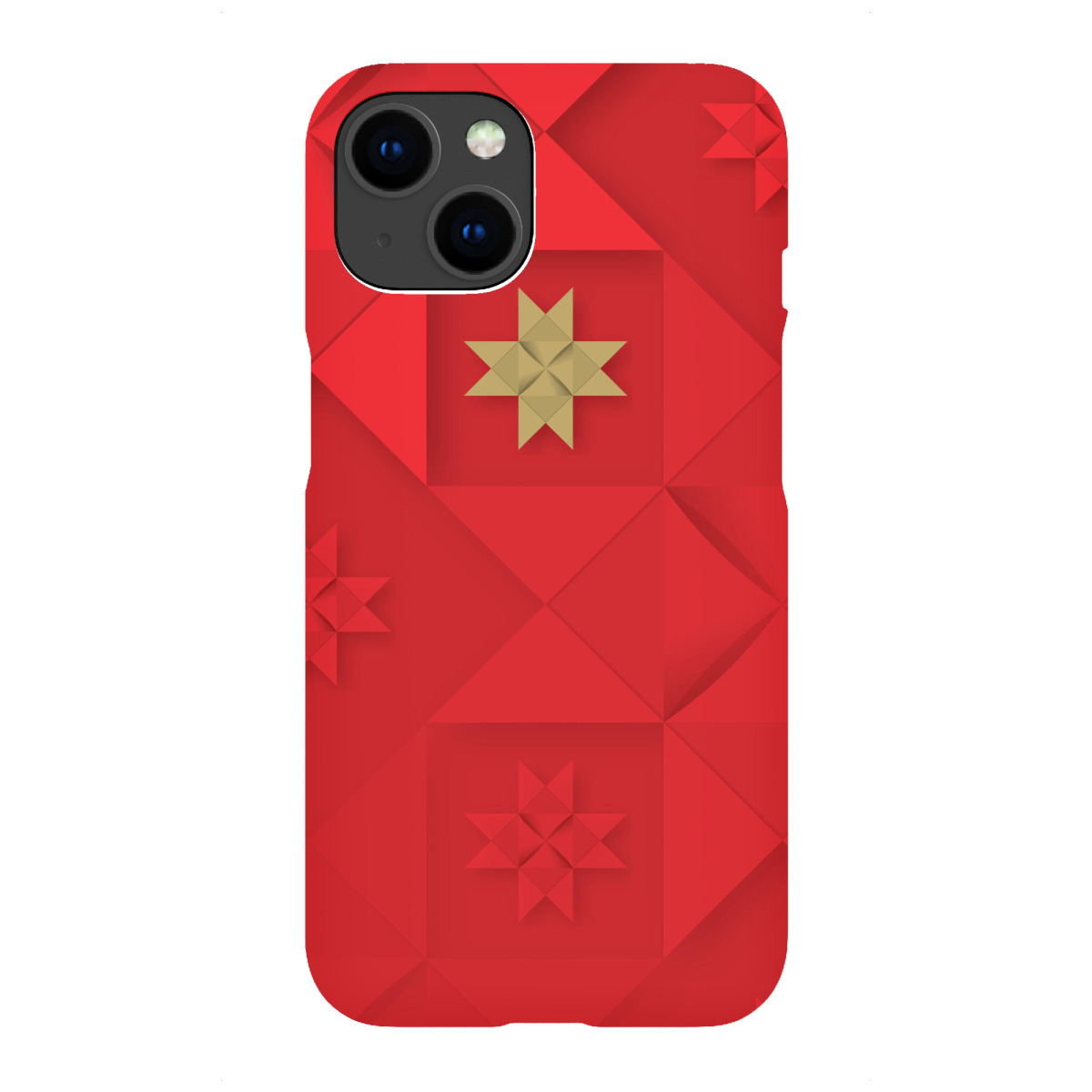 "Christmas star - leading, red"für iPhone - Premium-Case Handyhülle artboxONE