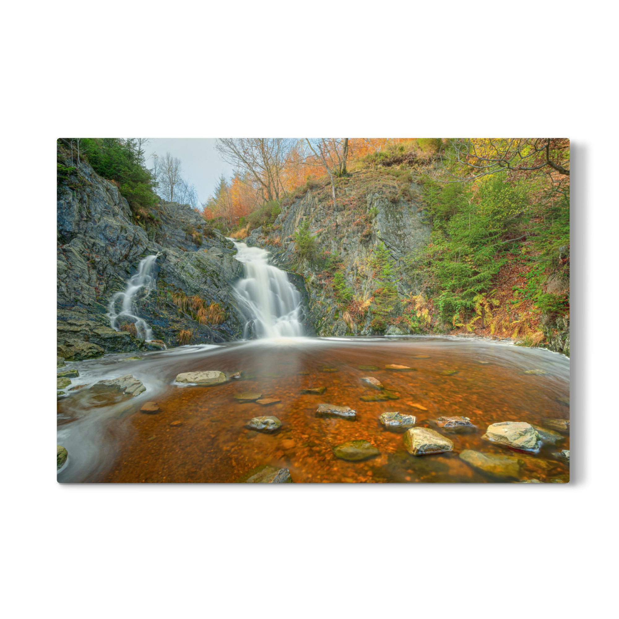 Galerie-Print "Bayehon Wasserfall Belgien" 75x50 cm artboxONE
