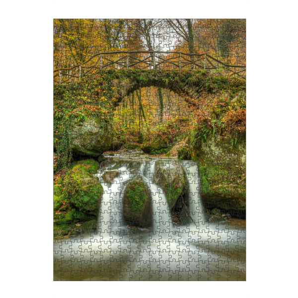 Puzzle Ravensburger "Schiessentümpel Luxemburg" artboxONE - Natur,Reise,Reise / Länder