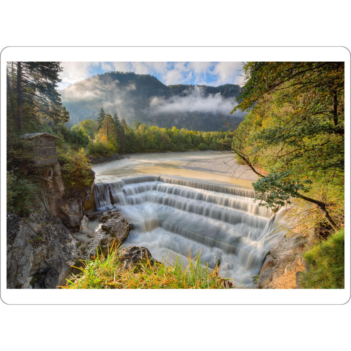 Tischset "Lechfall bei Füssen im Allgäu" artboxONE - Natur,Reise,Reise / Länder