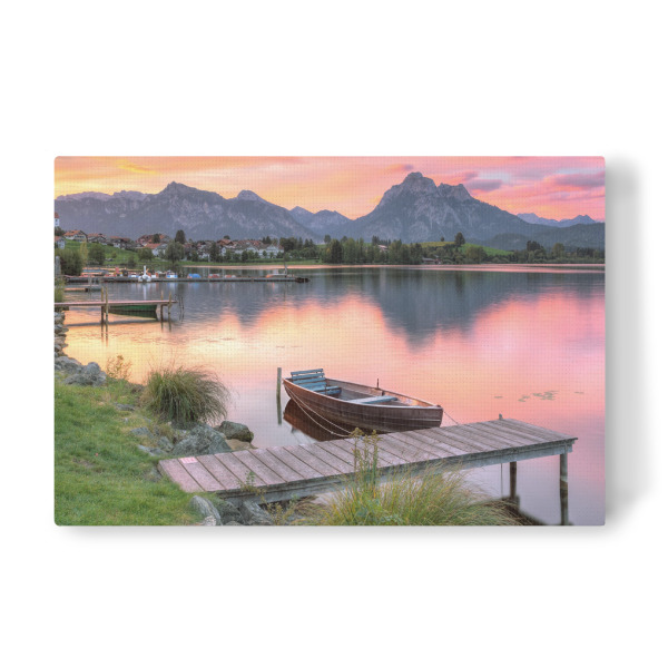 Leinwandbild "Hopfensee im Ostallgäu" artboxONE - Natur,Reise,Reise / Länder